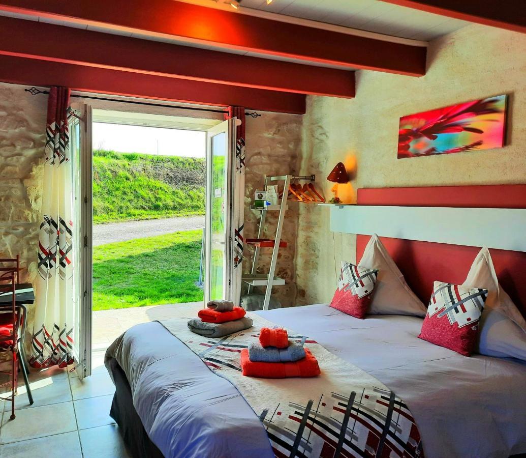 L'Echappee Tremoussante Bed & Breakfast Saint-Barthélemy-de-Vals Eksteriør bilde