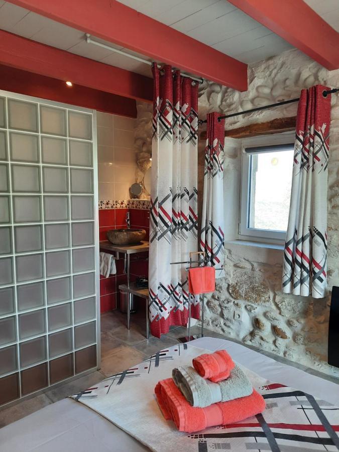 L'Echappee Tremoussante Bed & Breakfast Saint-Barthélemy-de-Vals Eksteriør bilde