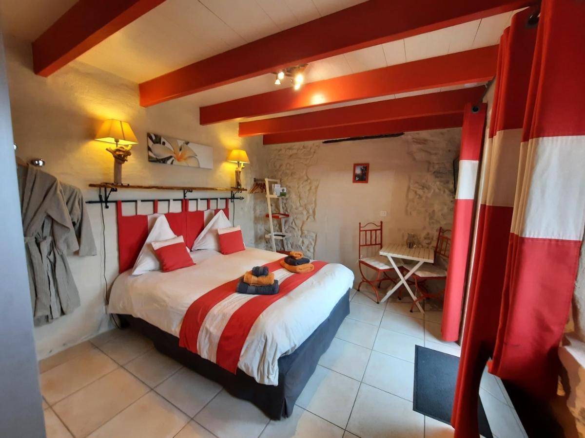 L'Echappee Tremoussante Bed & Breakfast Saint-Barthélemy-de-Vals Eksteriør bilde